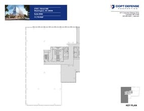2100 L St NW, Washington, DC à louer Plan de site- Image 1 de 6