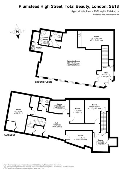 22A-24 Plumstead High St, London for sale - Floor Plan - Image 3 of 4