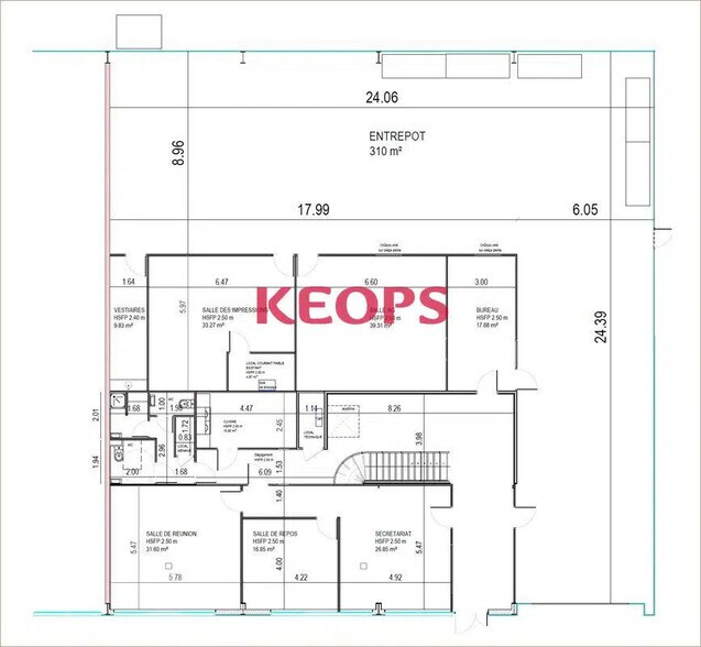 Flex dans Toulouse à louer - Plan d’étage - Image 3 de 8