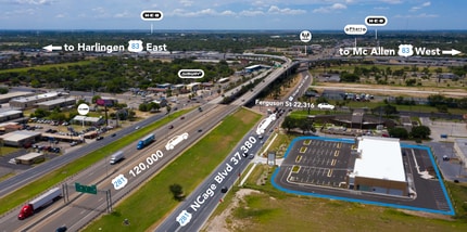 2101 N Cage Blvd, Pharr, TX - AERIAL  map view - Image1