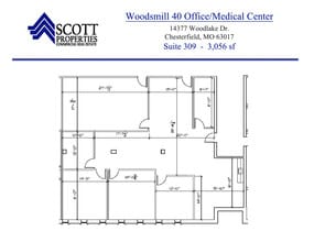 14377 Woodlake Dr, Chesterfield, MO for lease Floor Plan- Image 1 of 6
