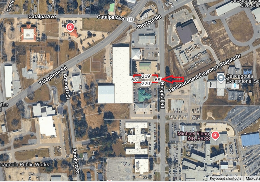 4509 Hospital St, Pascagoula, MS à vendre - Photo du bâtiment - Image 2 de 29