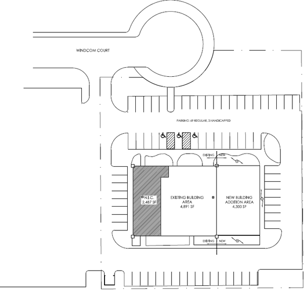 6100 Windcom Ct, Plano, TX for lease - Site Plan - Image 2 of 3