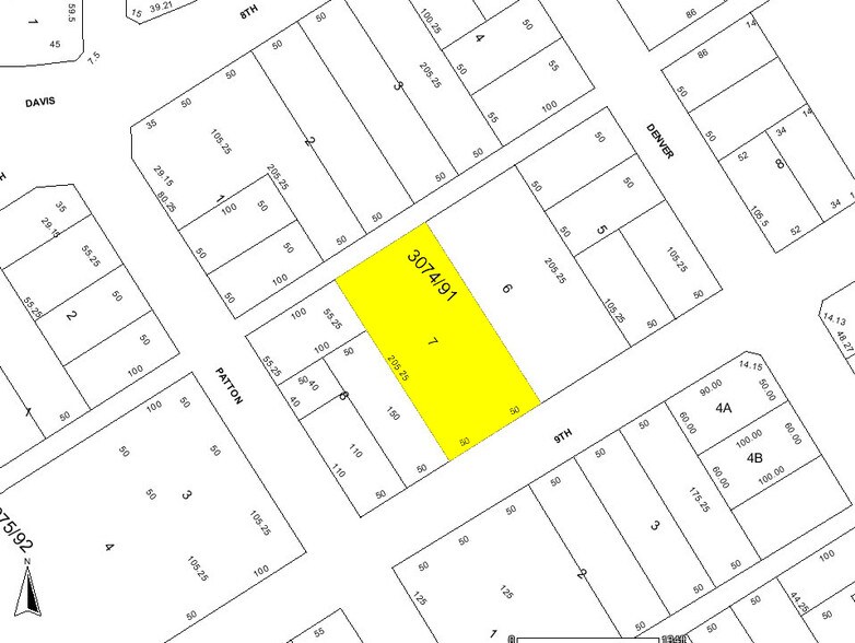 409 E 9th St, Dallas, TX for sale - Plat Map - Image 2 of 4