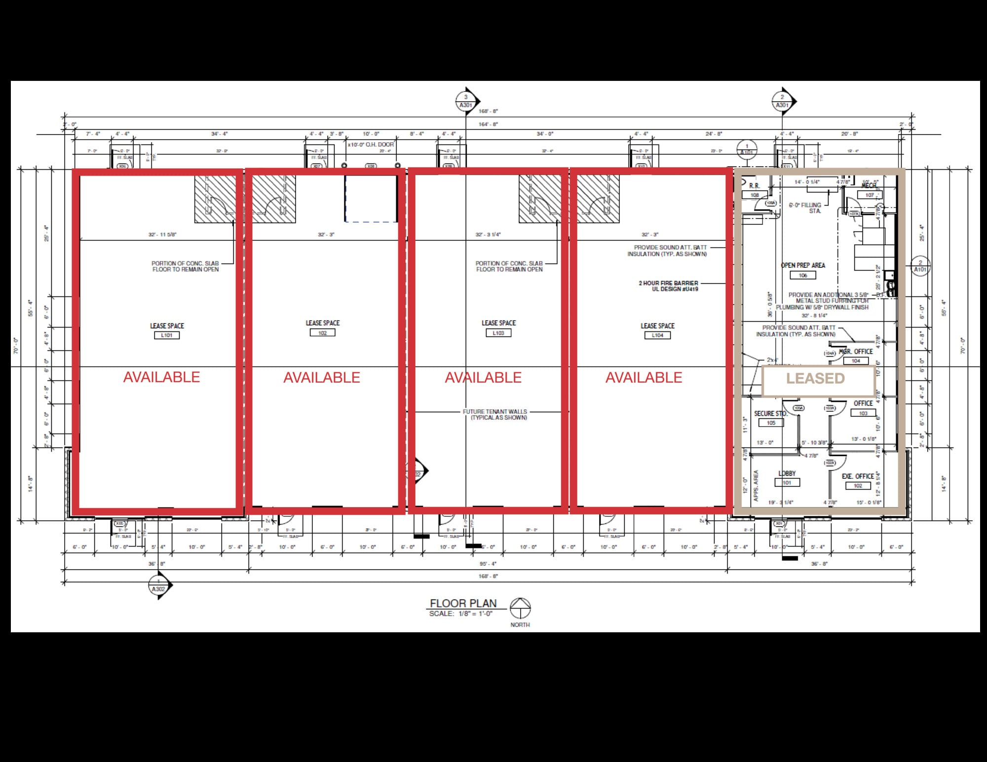 983 Grant St, Fenton, MI for lease Floor Plan- Image 1 of 1