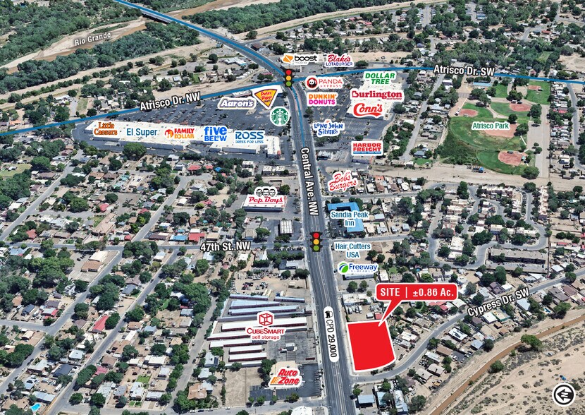 4904 Central Ave SW, Albuquerque, NM à vendre - Photo du bâtiment - Image 2 de 3
