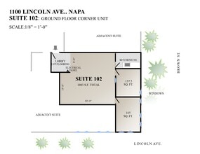 1100 Lincoln Ave, Napa, CA for lease Interior Photo- Image 1 of 1