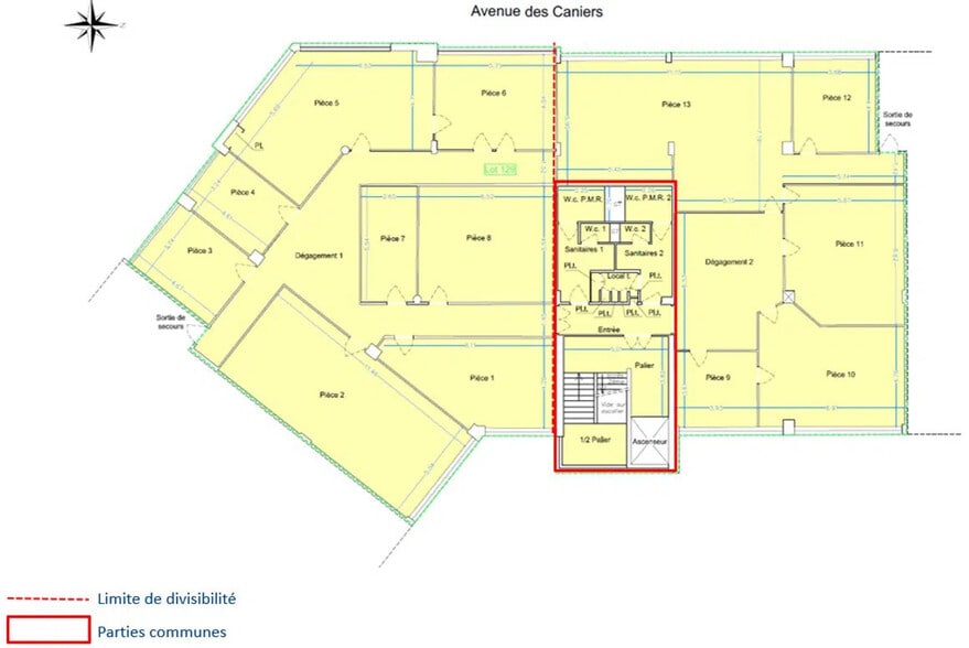 Avenue Du Marin Blanc, Aubagne for lease - Floor Plan - Image 2 of 3