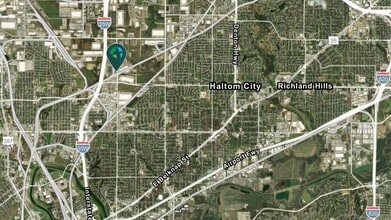 3901 N Sylvania Ave, Fort Worth, TX - AERIAL map view