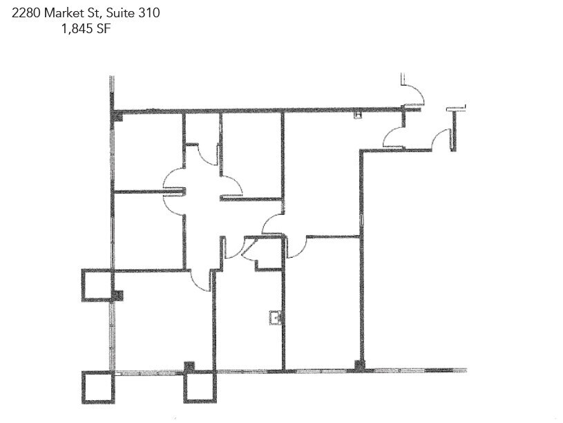 2280 Market St, Riverside, CA à louer Plan d  tage- Image 1 de 1