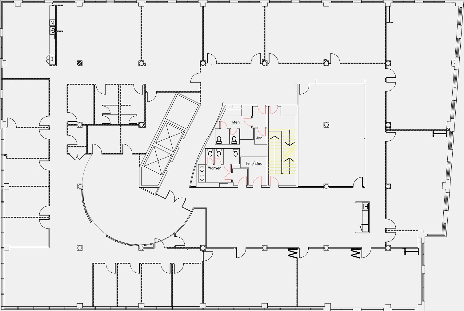 124 Eglinton Ave W, Toronto, ON for lease Floor Plan- Image 1 of 1