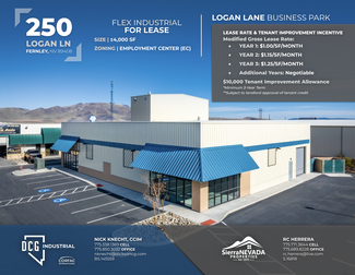 Plus de détails pour 250 Logan Ln, Fernley, NV - Industriel à louer