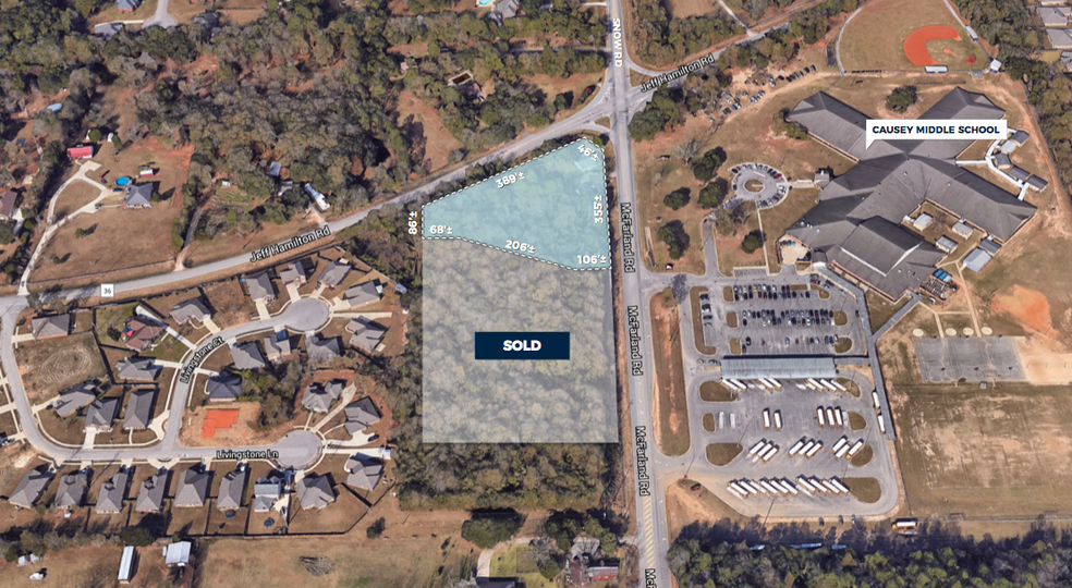 9301 Jeff Hamilton Rd, Mobile, AL for sale - Building Photo - Image 1 of 1