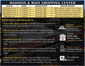 9407-9417 Madison Ave, Orangevale, CA for lease Interior Photo- Image 2 of 2