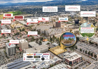 21825 Erwin St, Woodland Hills, CA - AÉRIEN Vue de la carte - Image1