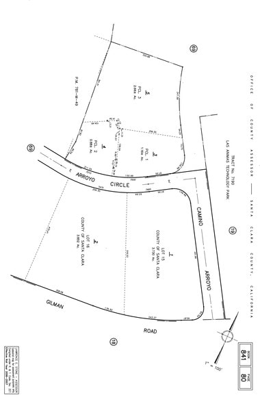 7500 Arroyo Cir, Gilroy, CA à vendre - Plan cadastral - Image 3 de 24
