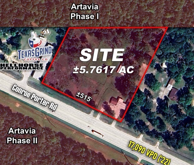 Plus de détails pour FM 1314 Land, Conroe, TX - Terrain à vendre