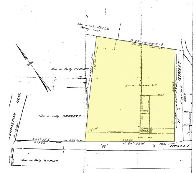 2 Avenue A, Carlstadt, NJ for lease - Plat Map - Image 2 of 2