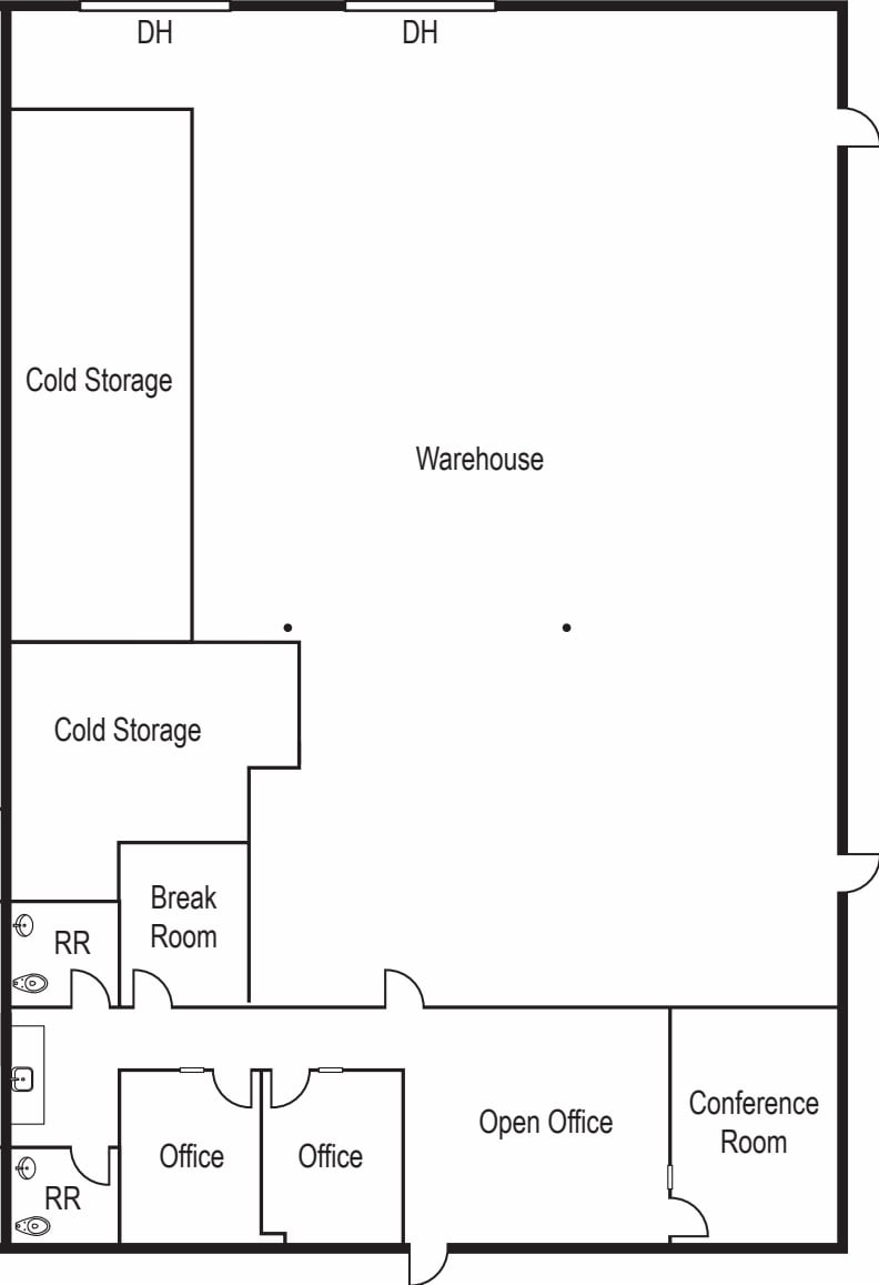 4935 Mercury St, San Diego, CA for lease Floor Plan- Image 1 of 1