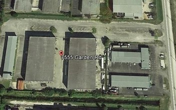 7555 Garden Rd, Riviera Beach, FL - Aerial  map view