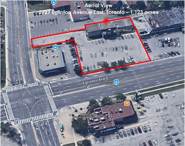 2727 Eglinton Av E, Toronto, ON for sale - Building Photo - Image 3 of 4