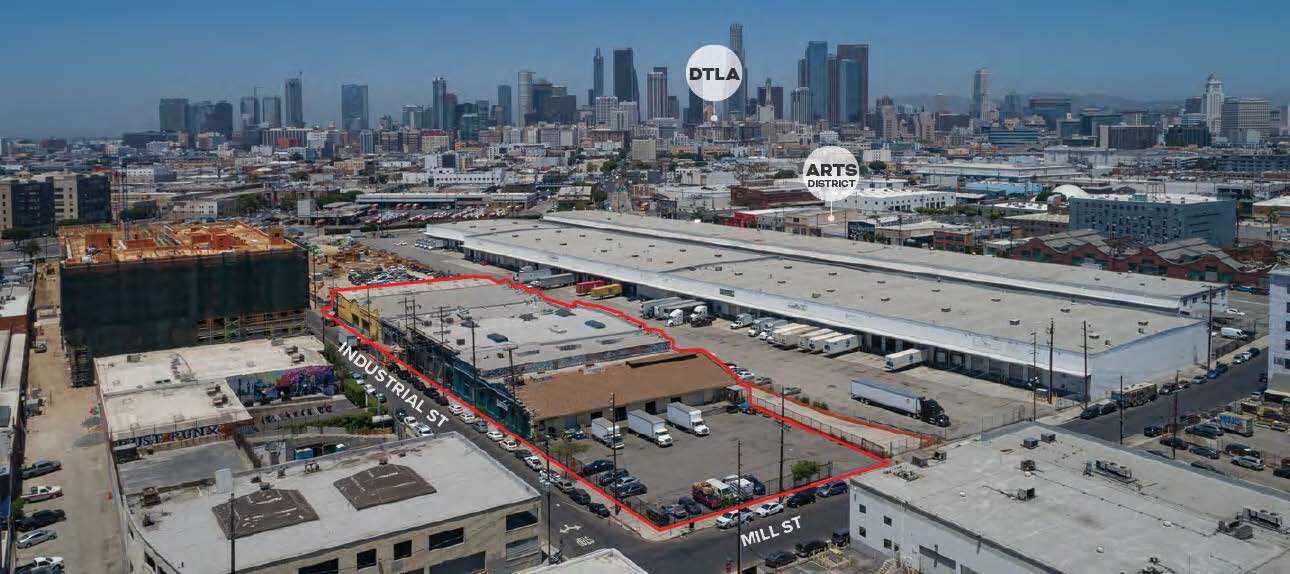 1567-1717 Industrial St, Los Angeles, CA for sale Aerial- Image 1 of 2