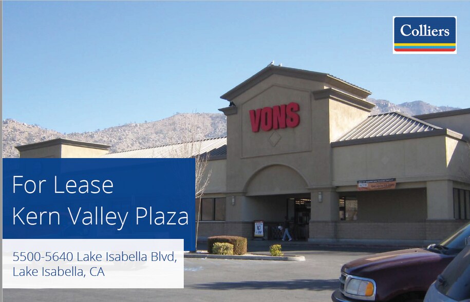 5530-5610 Lake Isabella Blvd, Lake Isabella, CA for lease - Building Photo - Image 1 of 1