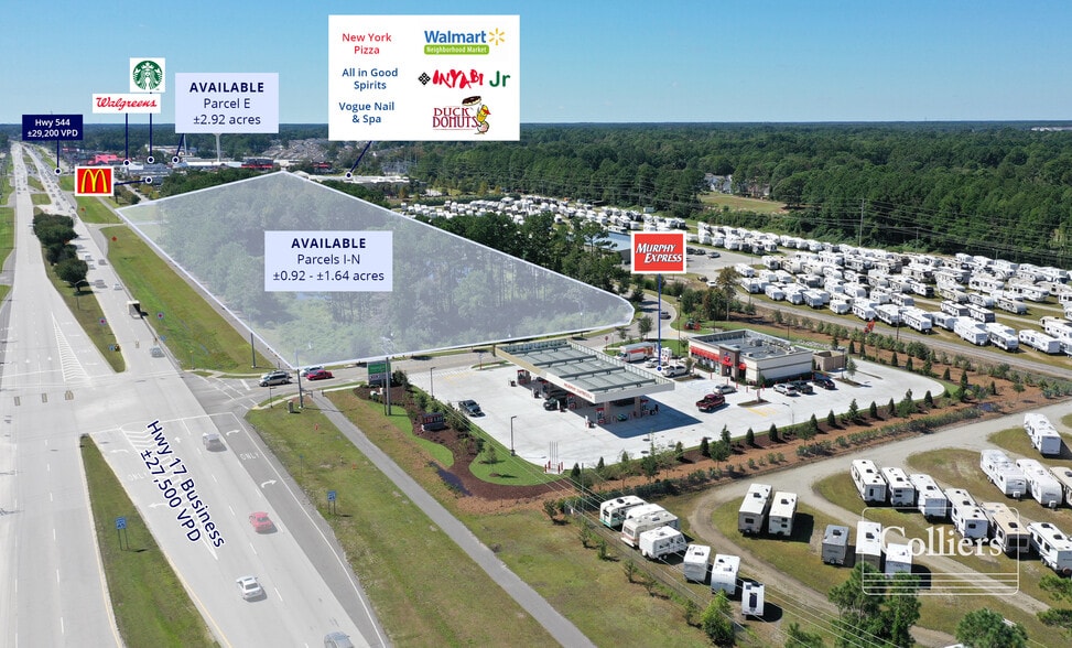 Highway 544 & Business 17, Myrtle Beach, SC for lease - Building Photo - Image 3 of 4