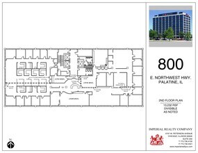 800 E Northwest Hwy, Palatine, IL à louer Plan de site- Image 1 de 10