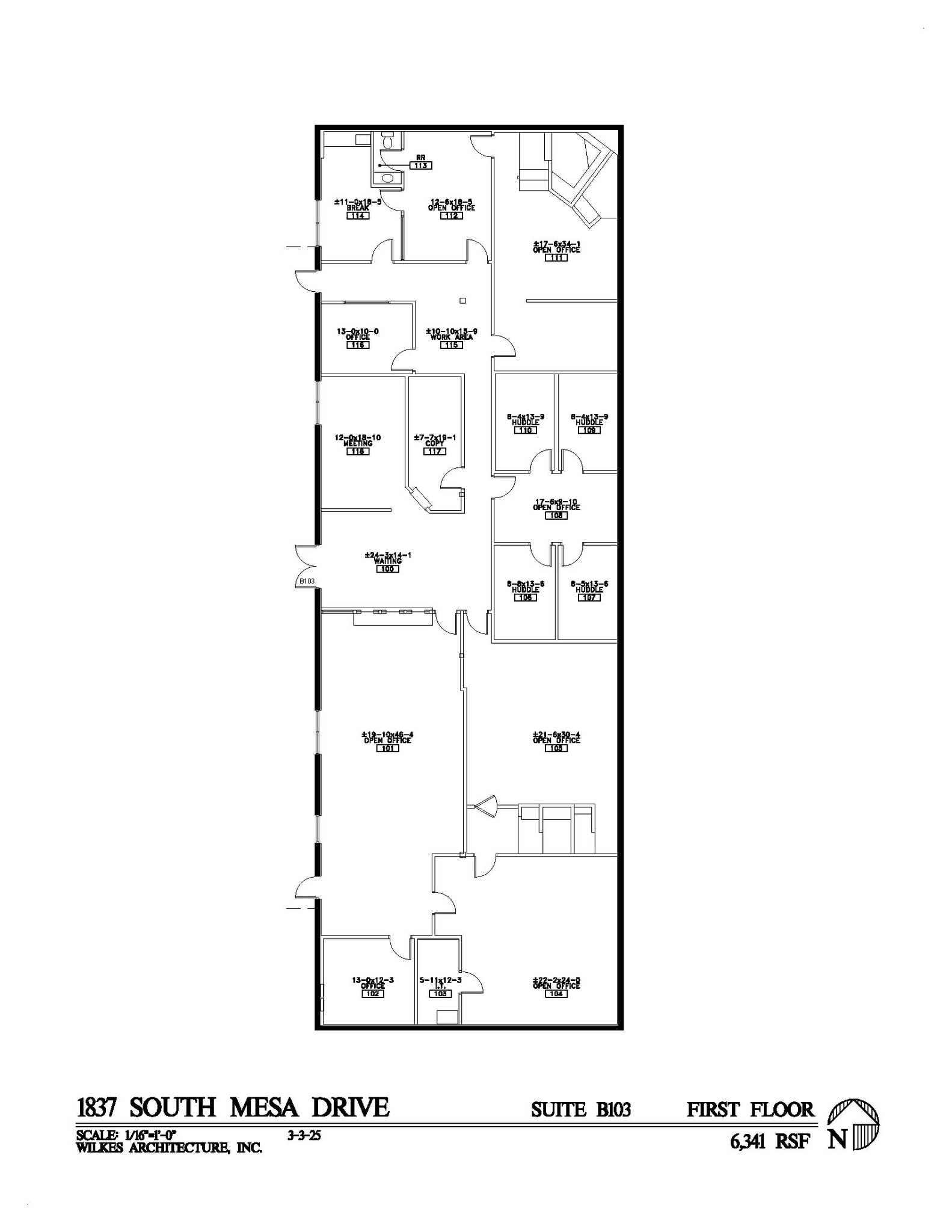 1837 S Mesa Dr, Mesa, AZ for sale Floor Plan- Image 1 of 10