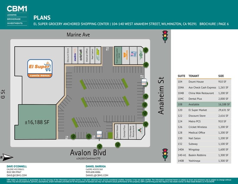 104-134 W Anaheim St, Wilmington, CA à louer - Photo du bâtiment - Image 2 de 9