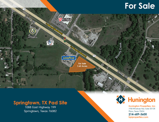 Plus de détails pour 1088 E Highway 199, Springtown, TX - Terrain à vendre