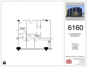 6160 N Cicero Ave, Chicago, IL for lease Site Plan- Image 1 of 4