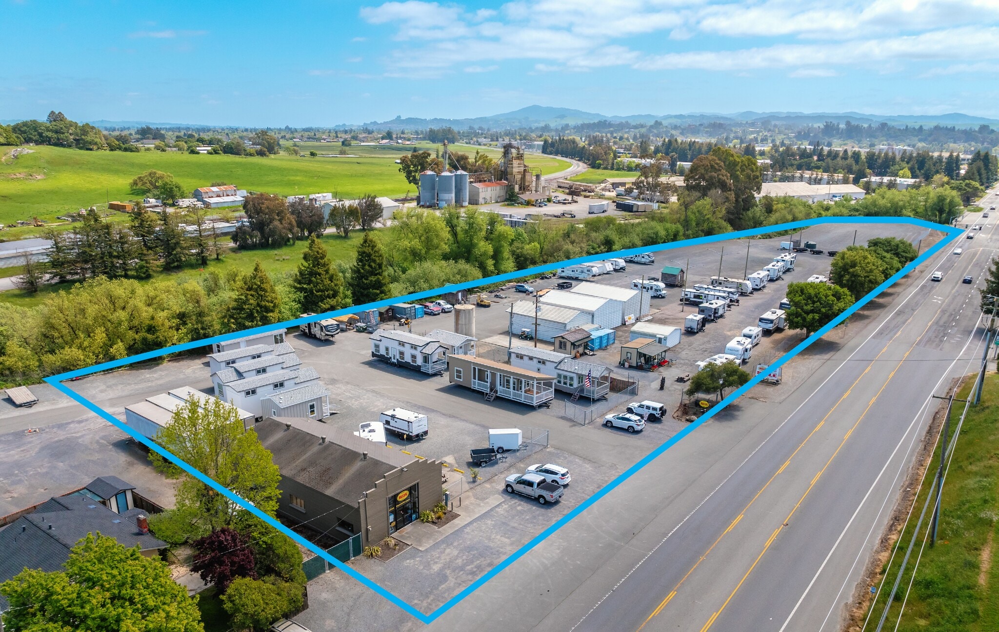 5500 Old Redwood Hwy, Petaluma, CA for lease Aerial- Image 1 of 18