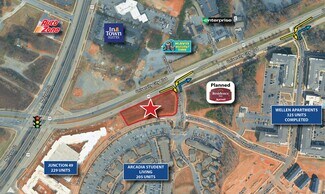 Plus de détails pour Corner Of N Tryon St & University City Blvd, Charlotte, NC - Terrain à vendre