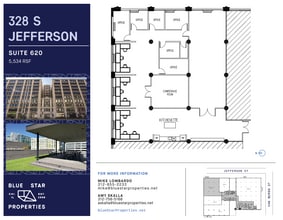 328 S Jefferson St, Chicago, IL for lease Floor Plan- Image 1 of 5