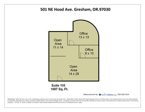 501 NE Hood Ave, Gresham, OR for lease Interior Photo- Image 1 of 1