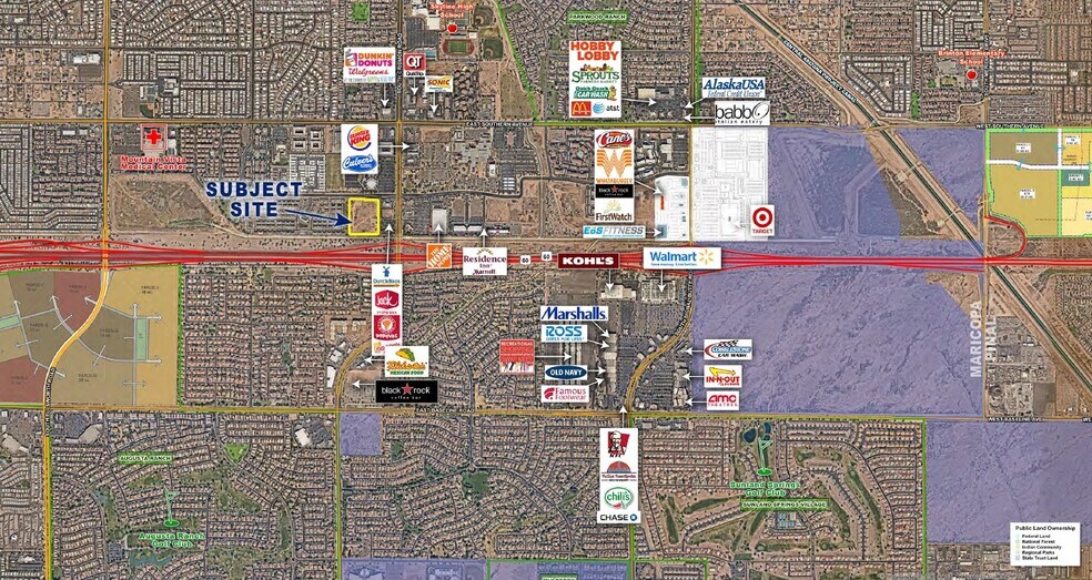 1544 S Crismon Rd, Mesa, AZ for sale - Aerial - Image 2 of 5