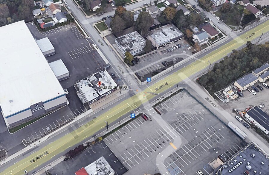 388-396 W John St, Hicksville, NY for lease - Aerial - Image 2 of 2