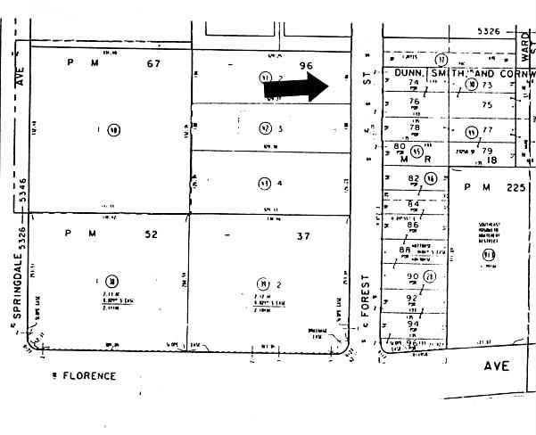 10701-10719 Forest St, Santa Fe Springs, CA à louer - Plan cadastral - Image 3 de 4