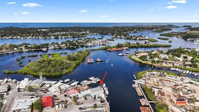 1003 Roosevelt Blvd, Tarpon Springs, FL - aerial  map view