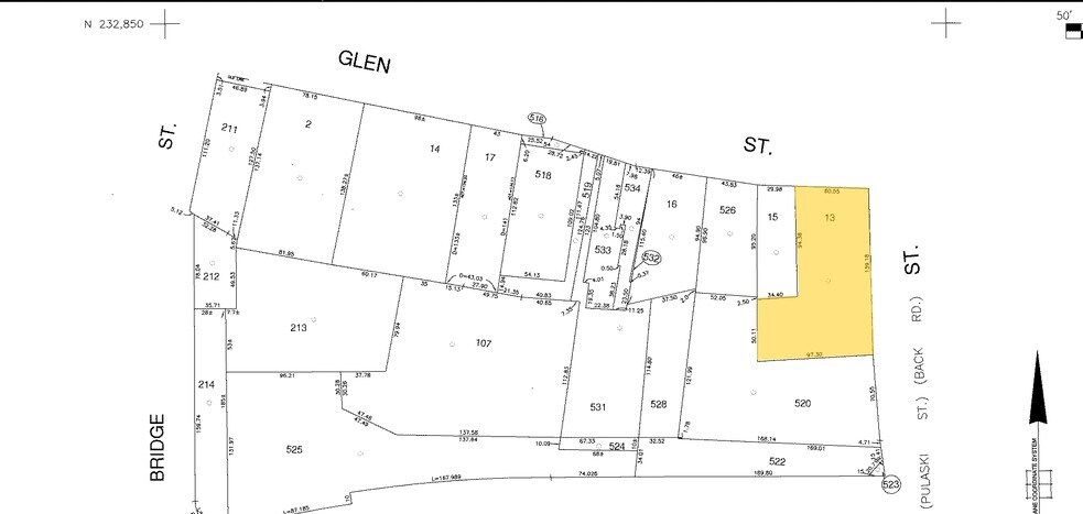50 Glen St, Glen Cove, NY à louer - Plan cadastral - Image 2 de 21