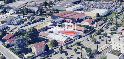 Brignais - AERIAL map view - Image1