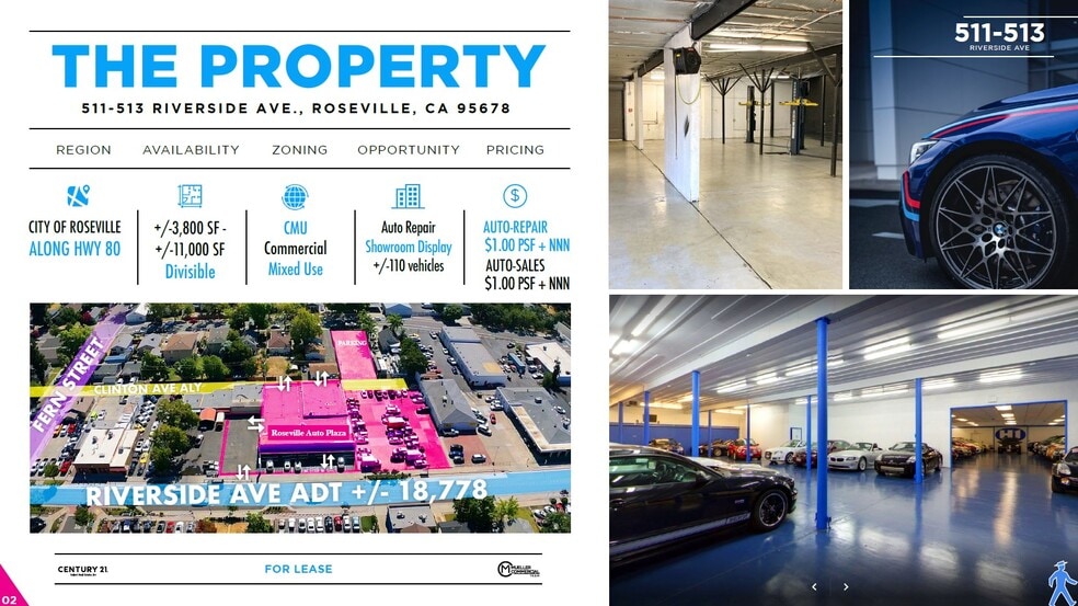 511-513 Riverside Ave, Roseville, CA for lease - Building Photo - Image 2 of 12