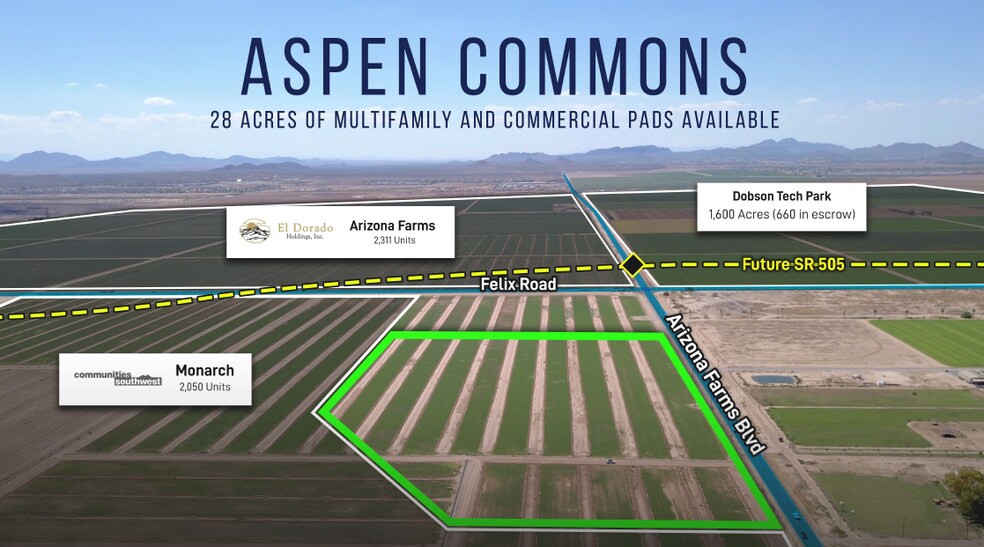 Felix Rd & Arizona Farms Rd, Florence, AZ à vendre - Photo du bâtiment - Image 1 de 2
