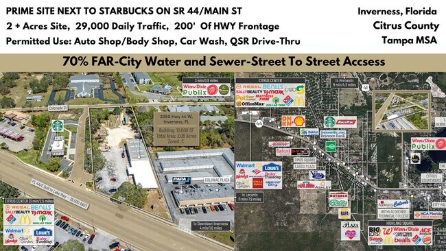 More details for 2050 Highway 44 W, Inverness, FL - Land for Sale