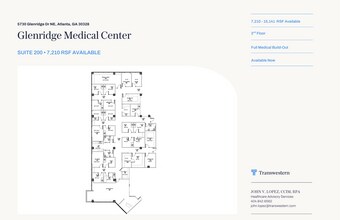 5730 Glenridge Dr NE, Atlanta, GA for lease Floor Plan- Image 2 of 2