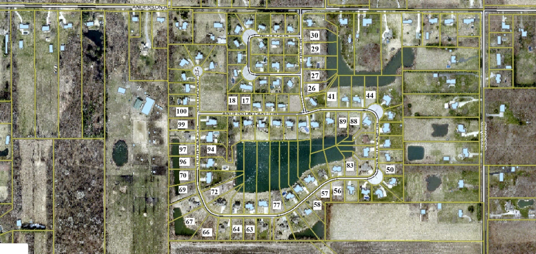 Vacant Lots Anderson Lakes, Granger, IN à vendre Photo principale- Image 1 de 4