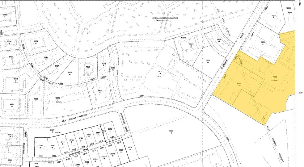 10561 Telegraph Rd, Glen Allen, VA à vendre - Plan cadastral - Image 1 de 1