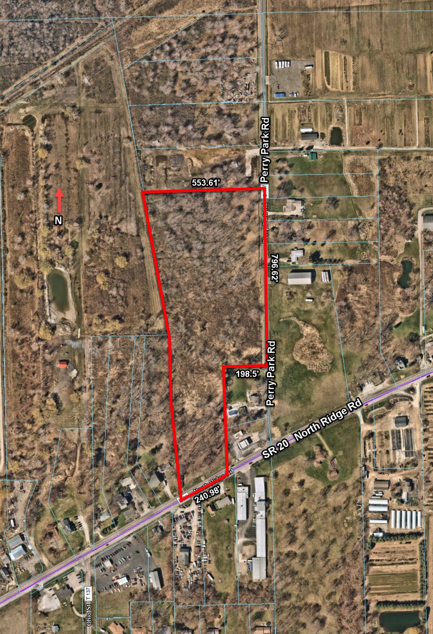 SR 20, Perry, OH à vendre Photo du bâtiment- Image 1 de 2